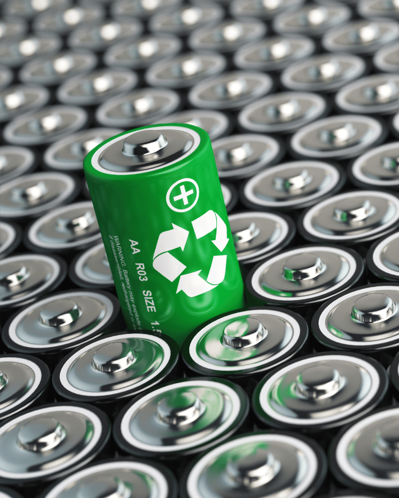 Recyclage France batterie lithium