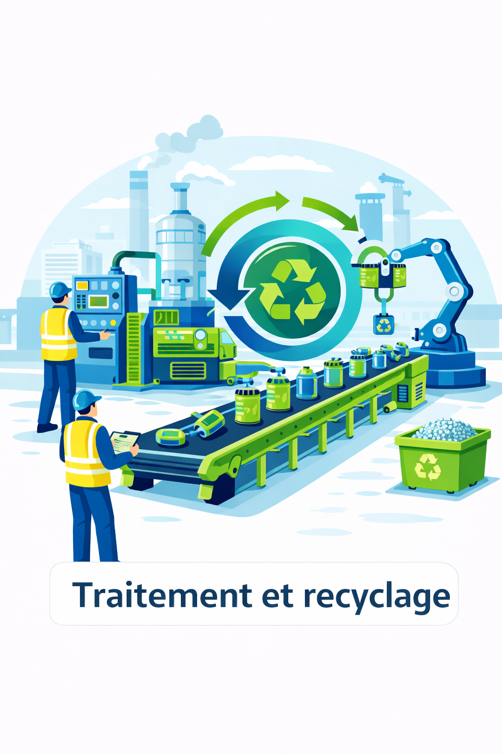 Traitement et recyclage battrie lithium